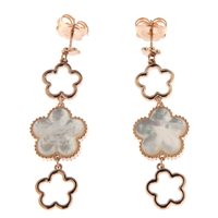 Orecchini Fanton Gioielli Donna QUIRICONI  in Argento Madreperla SELENEOR12 - SELENEOR12